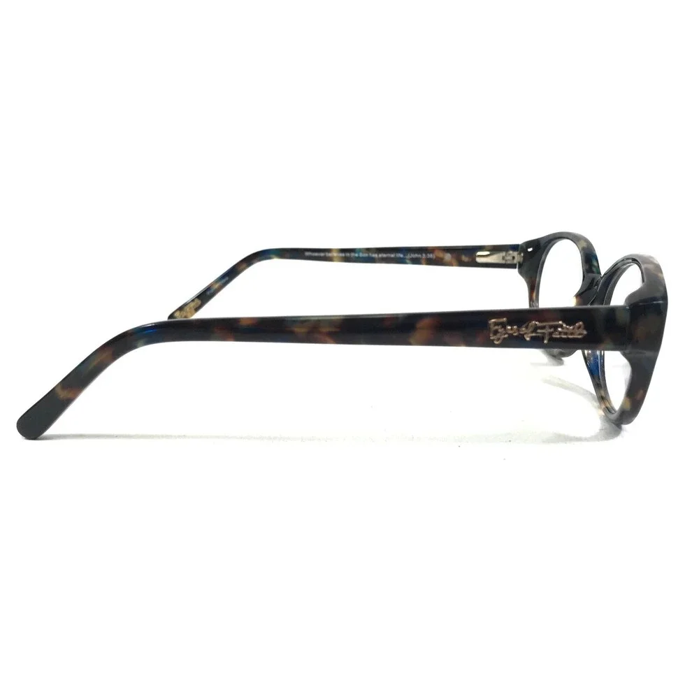 Eyes of Faith Eyeglasses Frames ETERNAL Royal Tortoise Round Full Rim 51-18-135